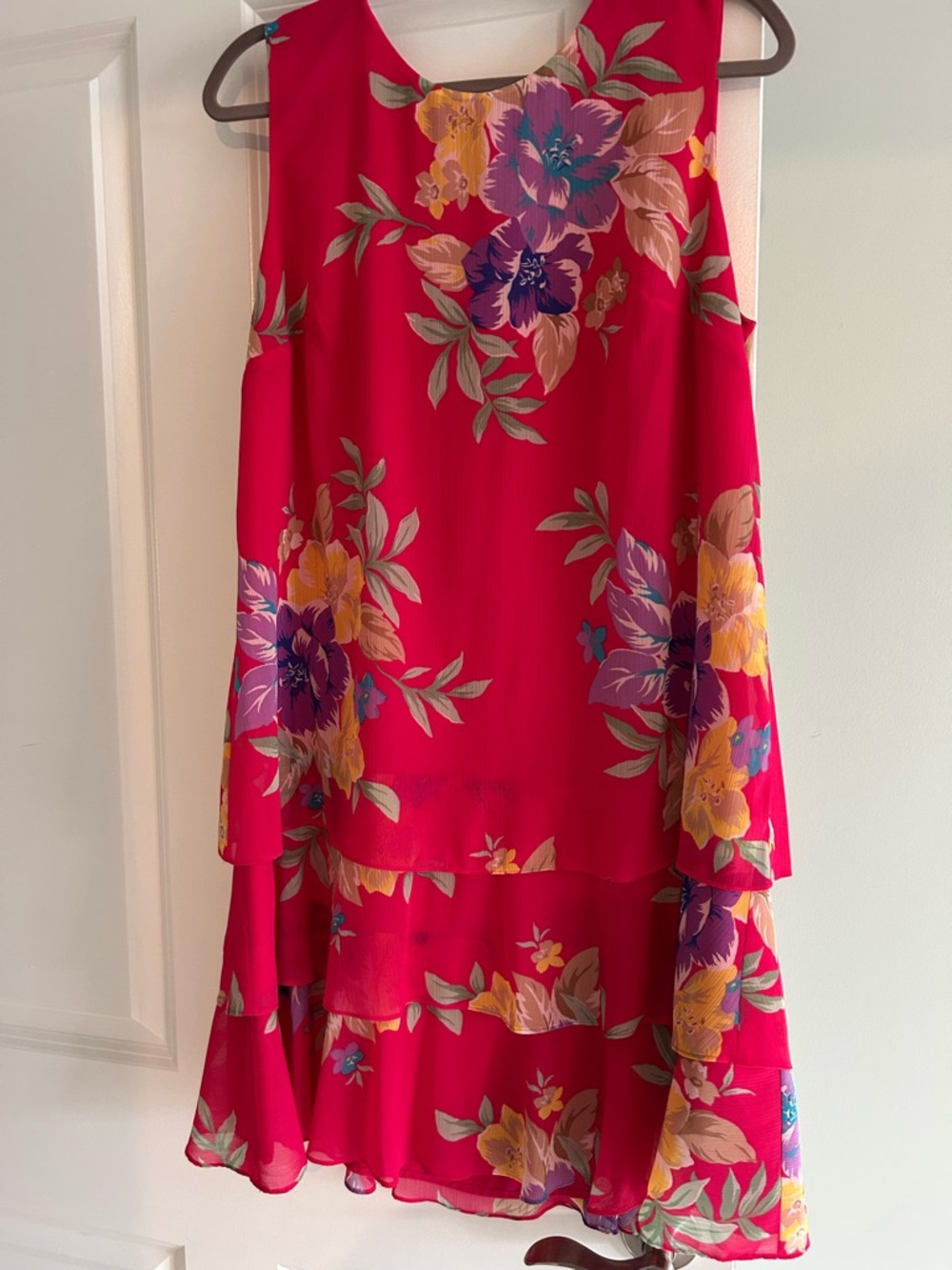 Ralph Lauren Hot Pink Floral Dress - Picture 4 of 7